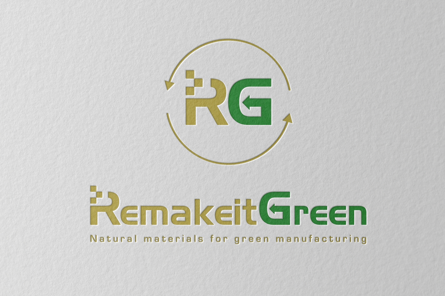 Remake it green_ logo